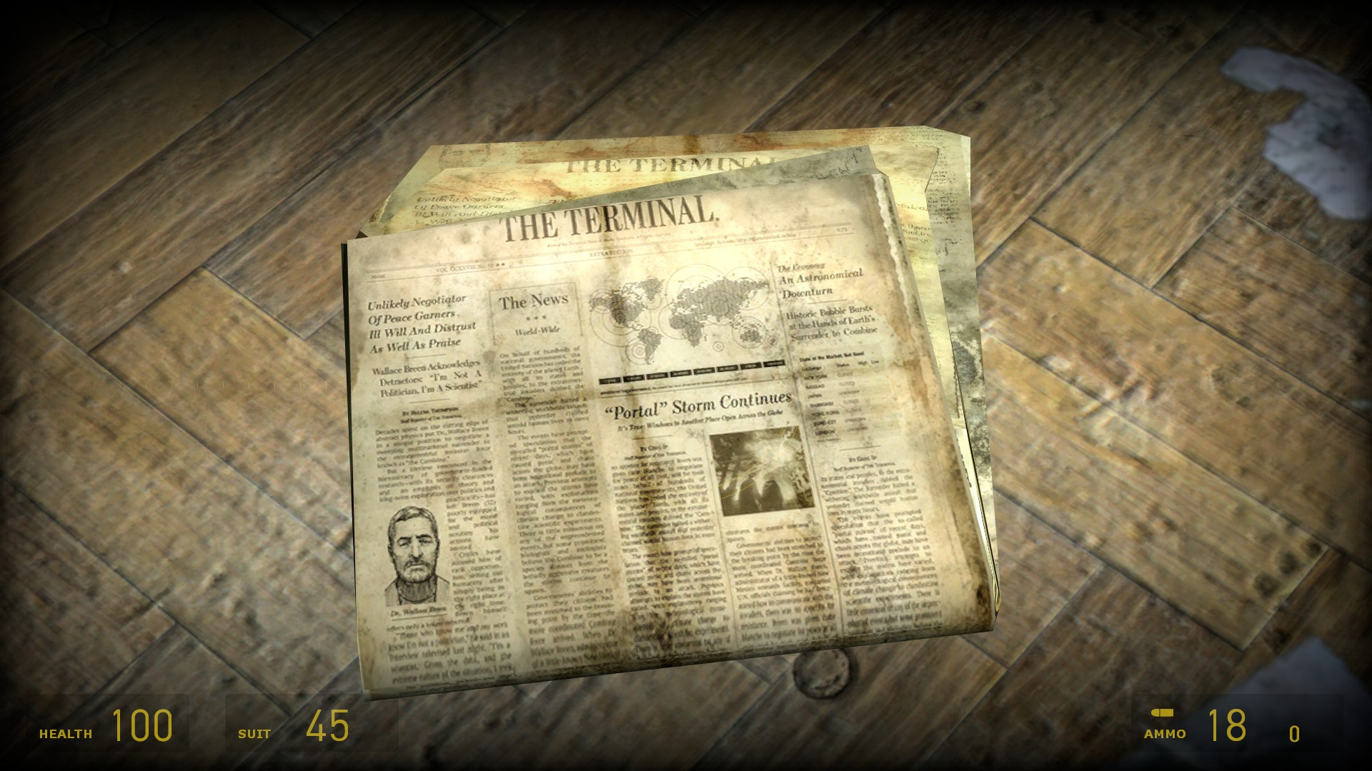 Half life 2 giornale